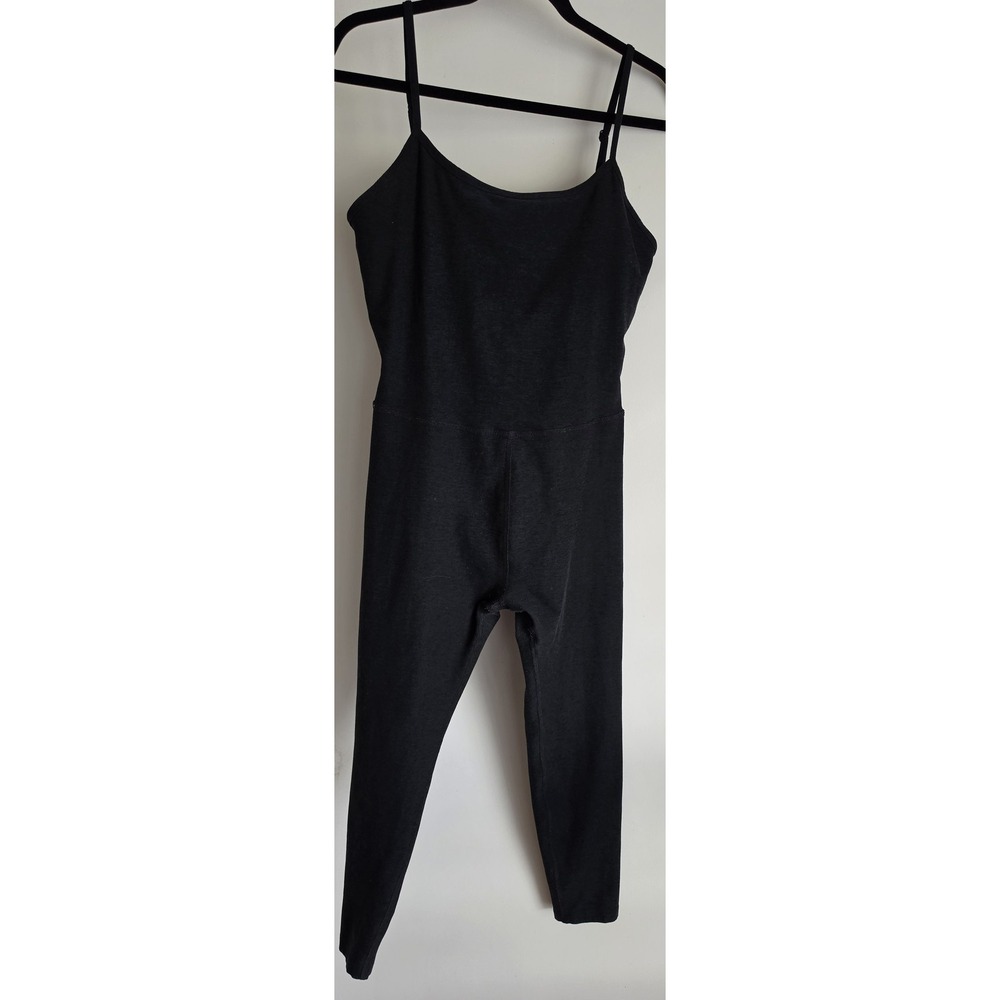 Beyond Yoga Jumpsuit XL Black Sleeveless Solid Activewear Romper Athleisure